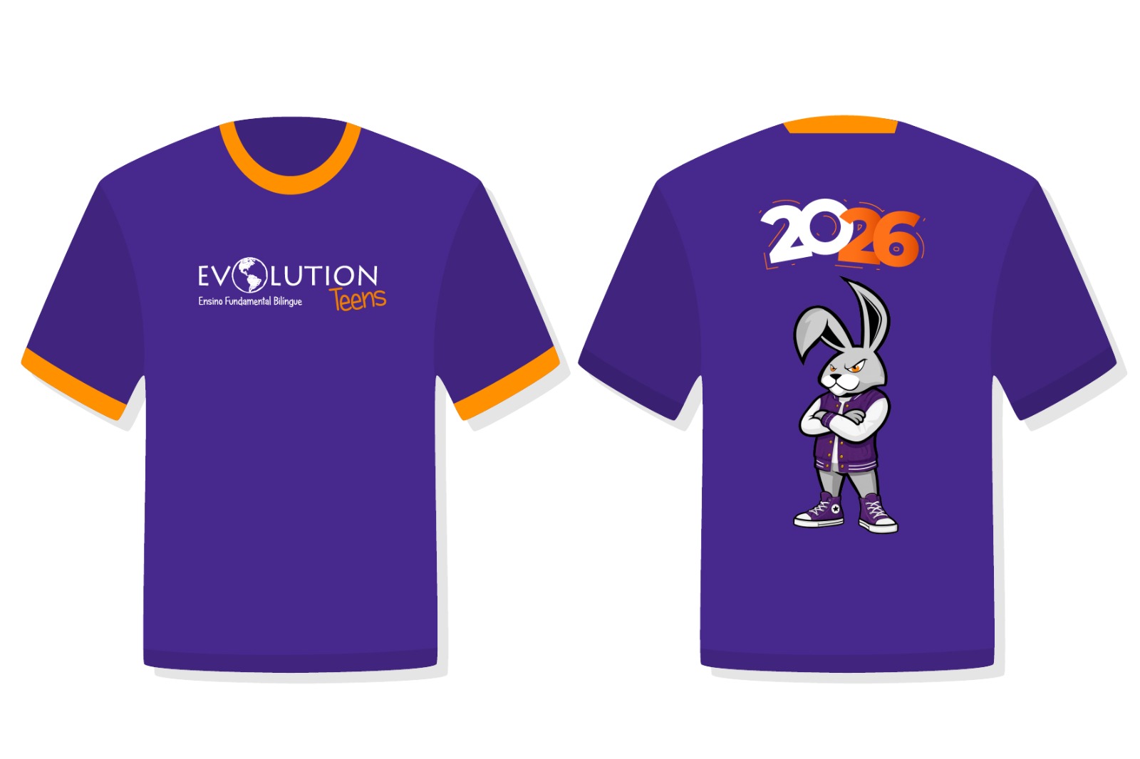 CAMISETA ROXA RABBIT 2026