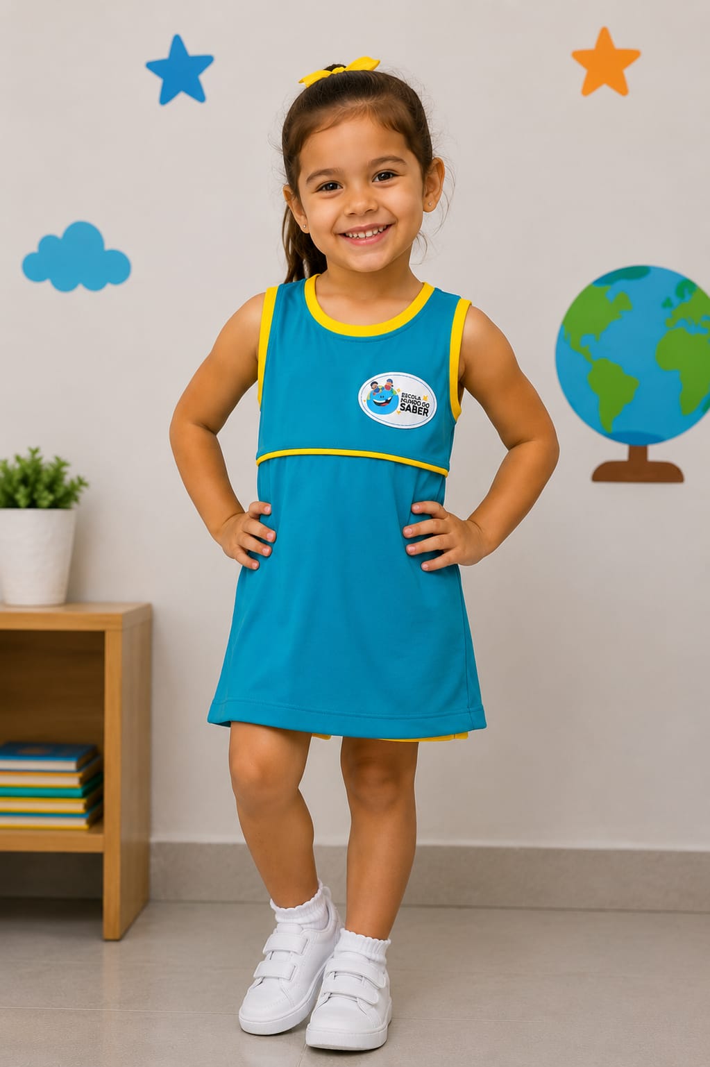 VESTIDO COM BERMUDA